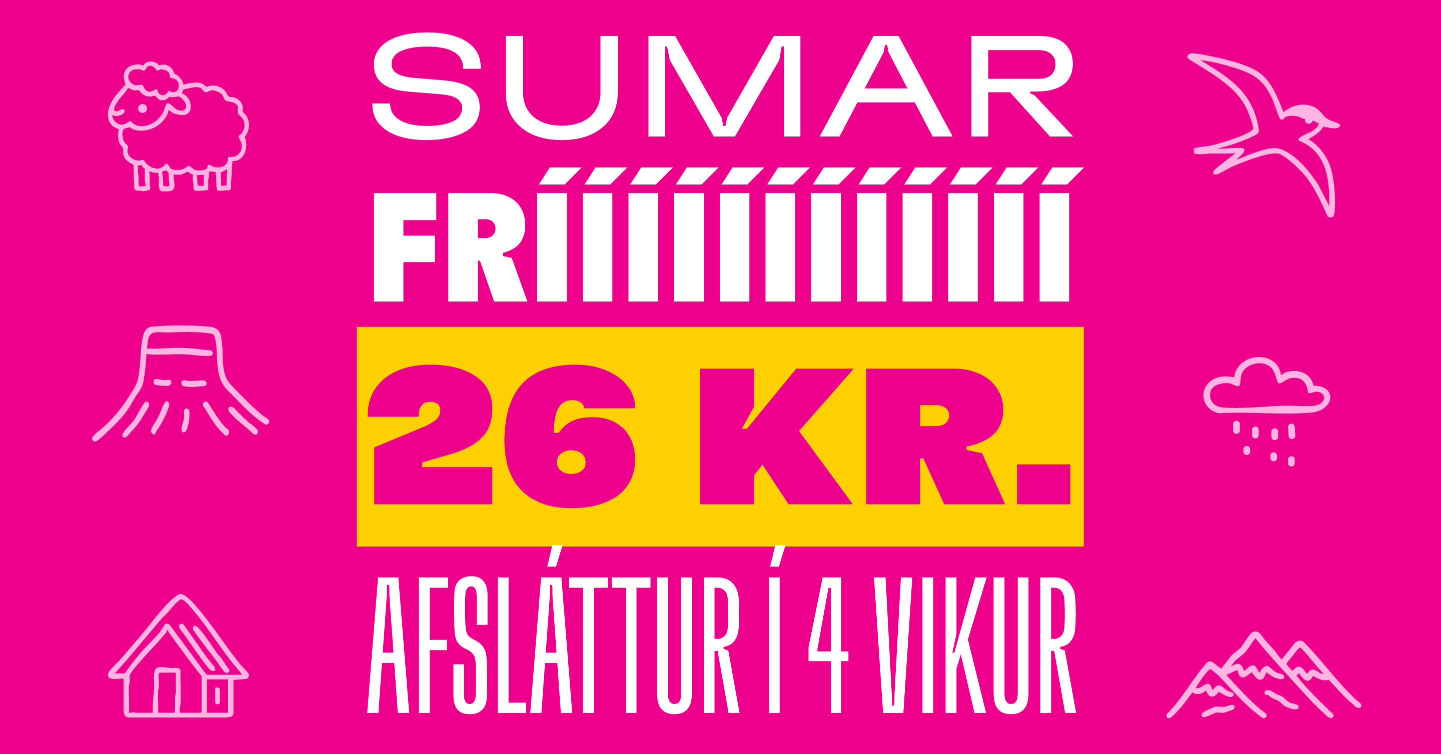 Frítt í fríið